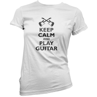 Keep Calm and Play Guitar T Shirt