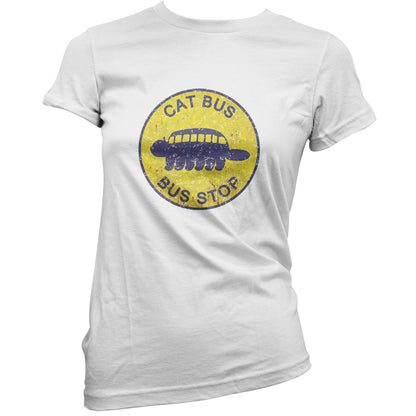 Cat Bus Stop T Shirt