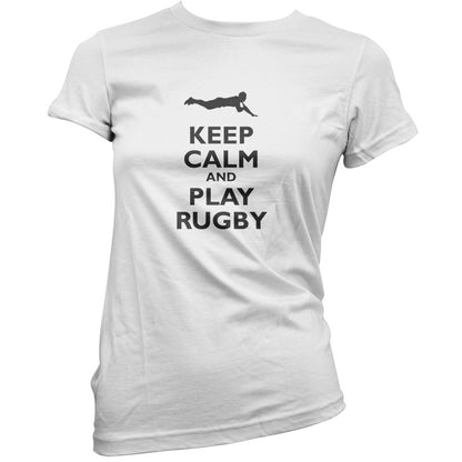 Keep Calm and Play Rugby T Shirt