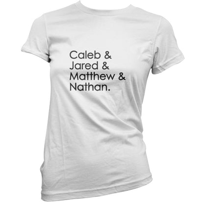 Caleb & Jared & Matthew & Nathan T Shirt