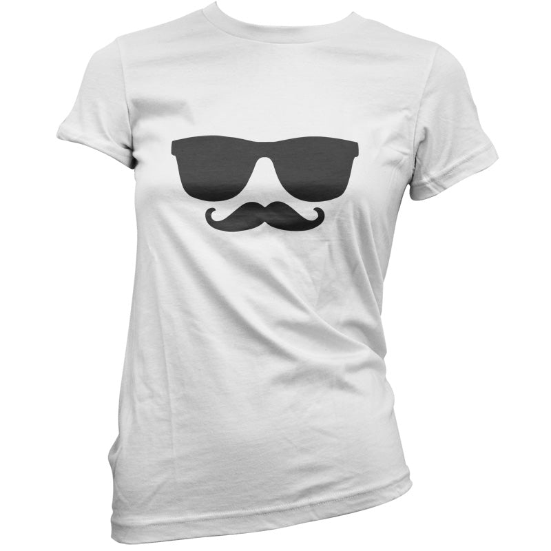 Moustache Glasses T Shirt