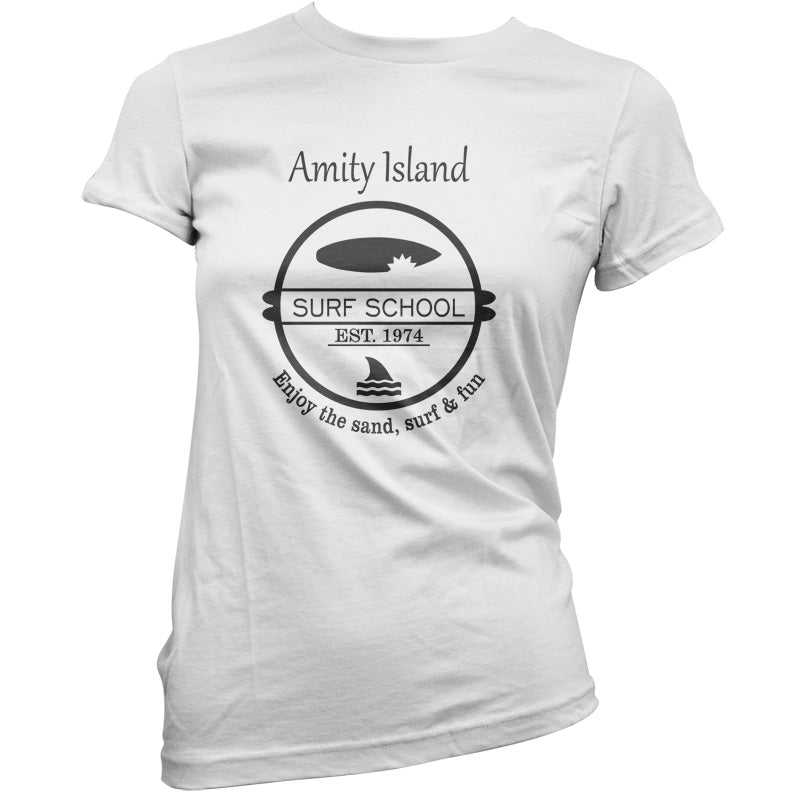 Amity Island Surf School Est.1974 T Shirt