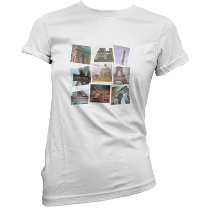 Paris Photo Collage T Shirt