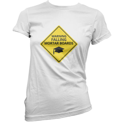 Warning Falling Mortar Boards T Shirt