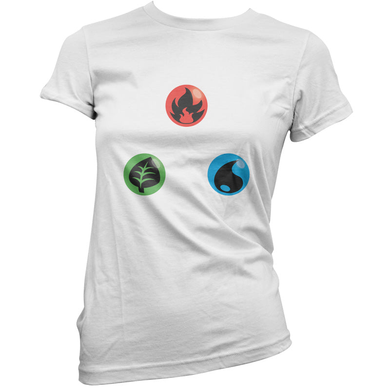 Fire Earth Water Poke T Shirt