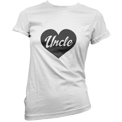 Uncle Love Heart T Shirt