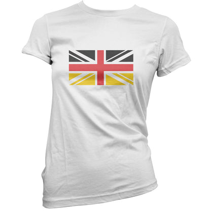 German Union Jack Flag T Shirt