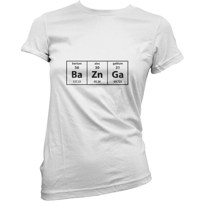 Baznga Periodic Table T Shirt