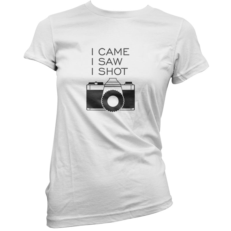 I Came I Saw I Shot T Shirt