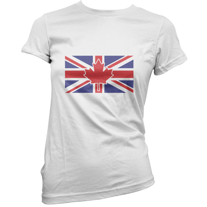 Canadian Union Jack Flag T Shirt