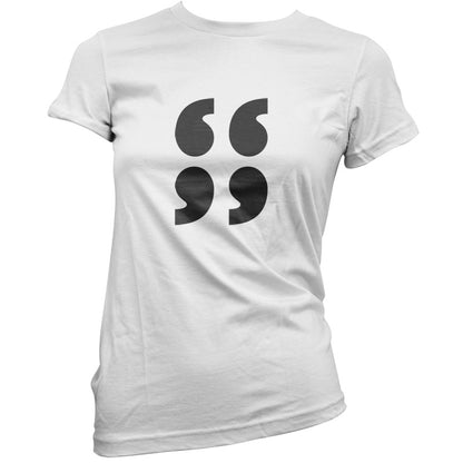 66 99 Quote marks T Shirt