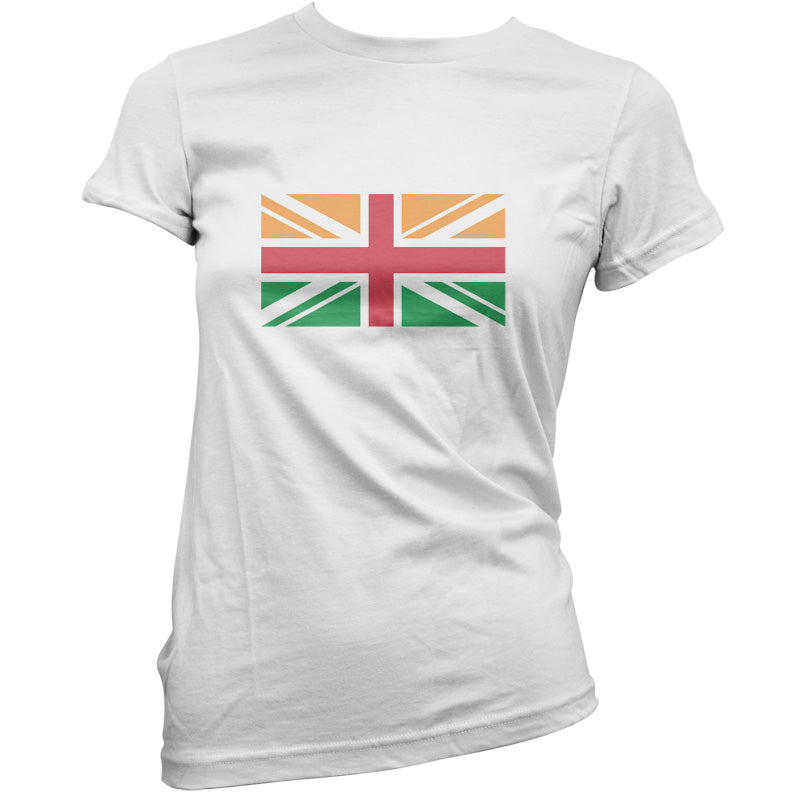 Indian Union Jack Flag T Shirt