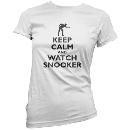 Keep Calm and Watch Snooker T Shirt