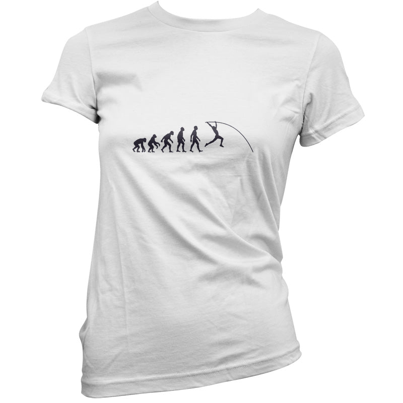 Evolution Of Man Pole Vault T Shirt