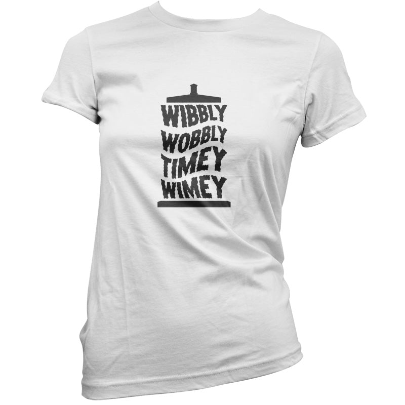 Wibbly Wobbly Timey Wimey T Shirt