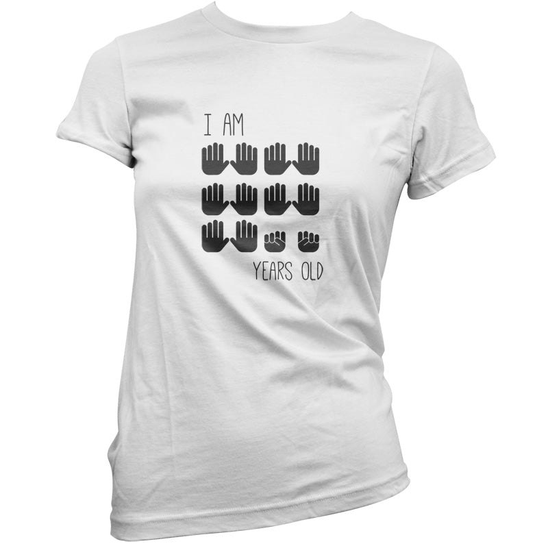 I Am 50 Years Old (Hands) T Shirt