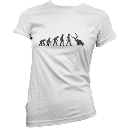 Evolution of man Scuba Diving T Shirt