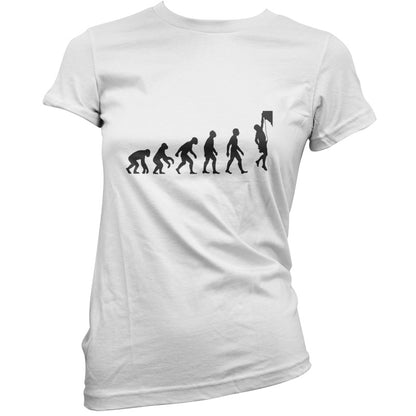 Evolution of Man Rock Climbing T Shirt