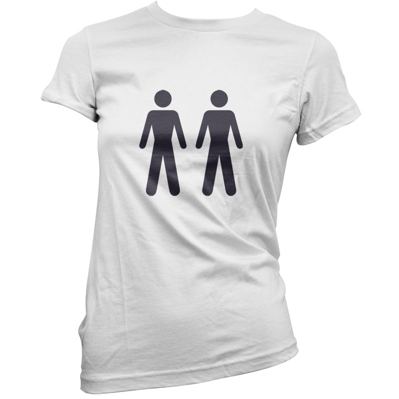 Men Men Toilet Sign T Shirt