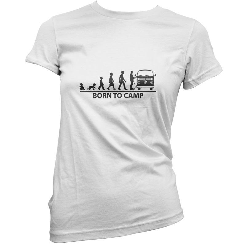 Born To Camp (Bay Window) T Shirt