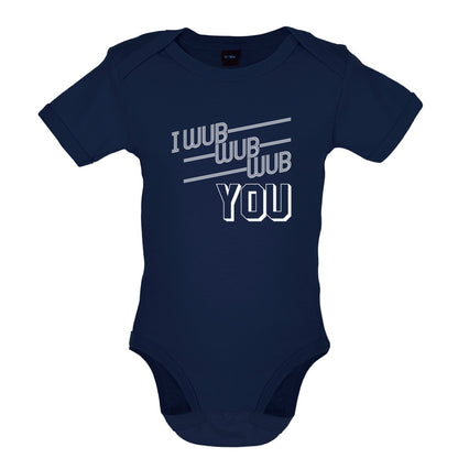 I Wub Wub Wub You Baby T Shirt