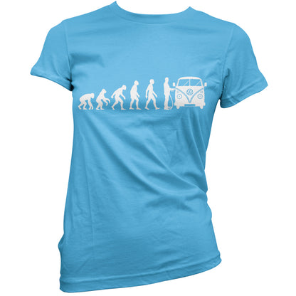 Evolution of Man Split Screen Camper T Shirt