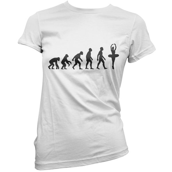 Evolution of Man Ballet Dancer T Shirt