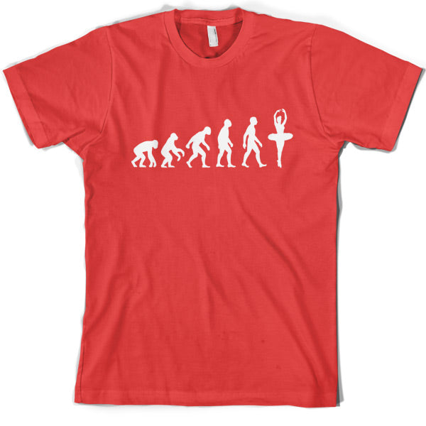 Evolution of Man Ballet Dancer T Shirt